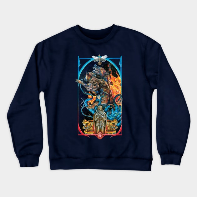 The Philosopher's Stone Crewneck Sweatshirt by chloetattooartist